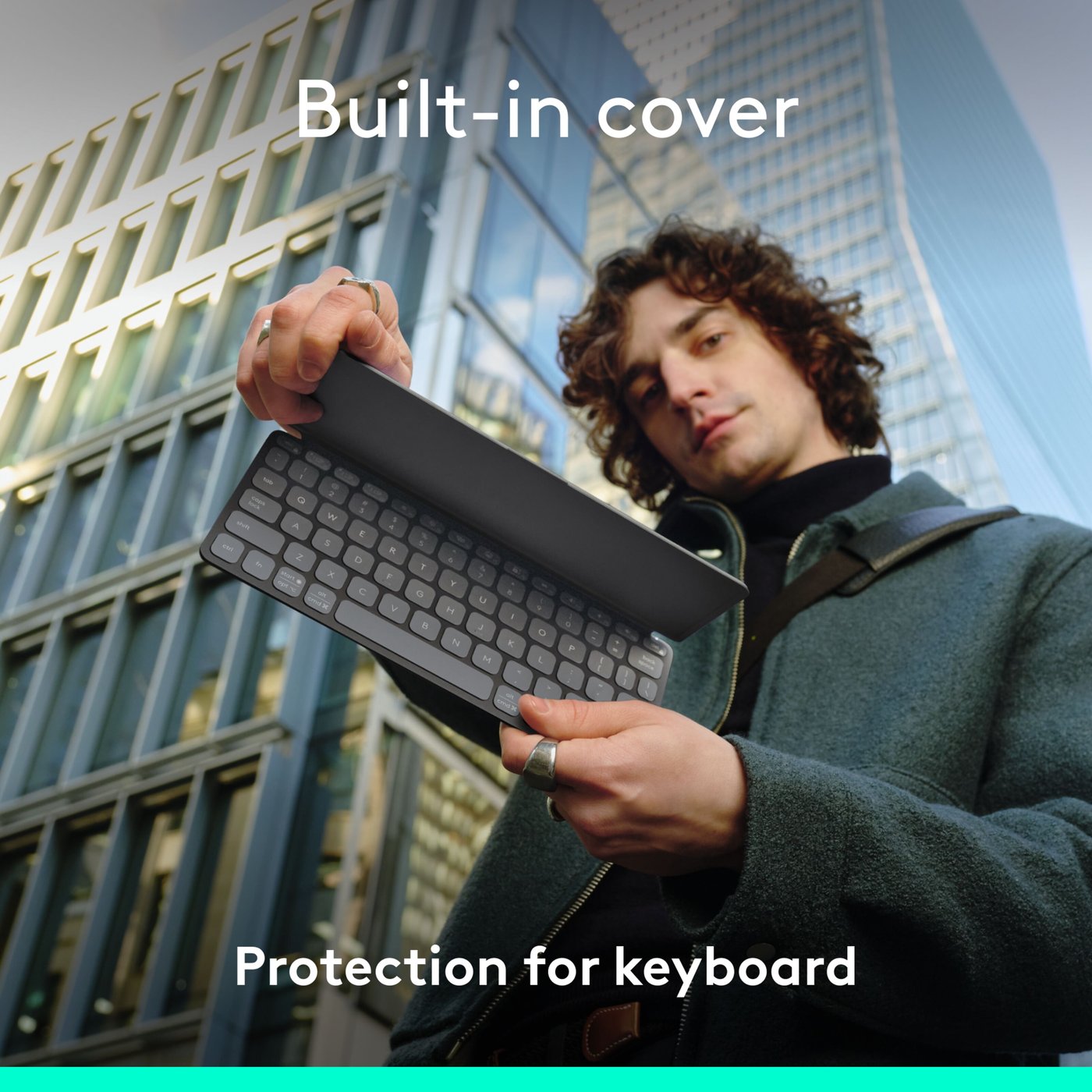 Logitech Keys-To-Go 2 Portabelt Bluetooth-tangentbord