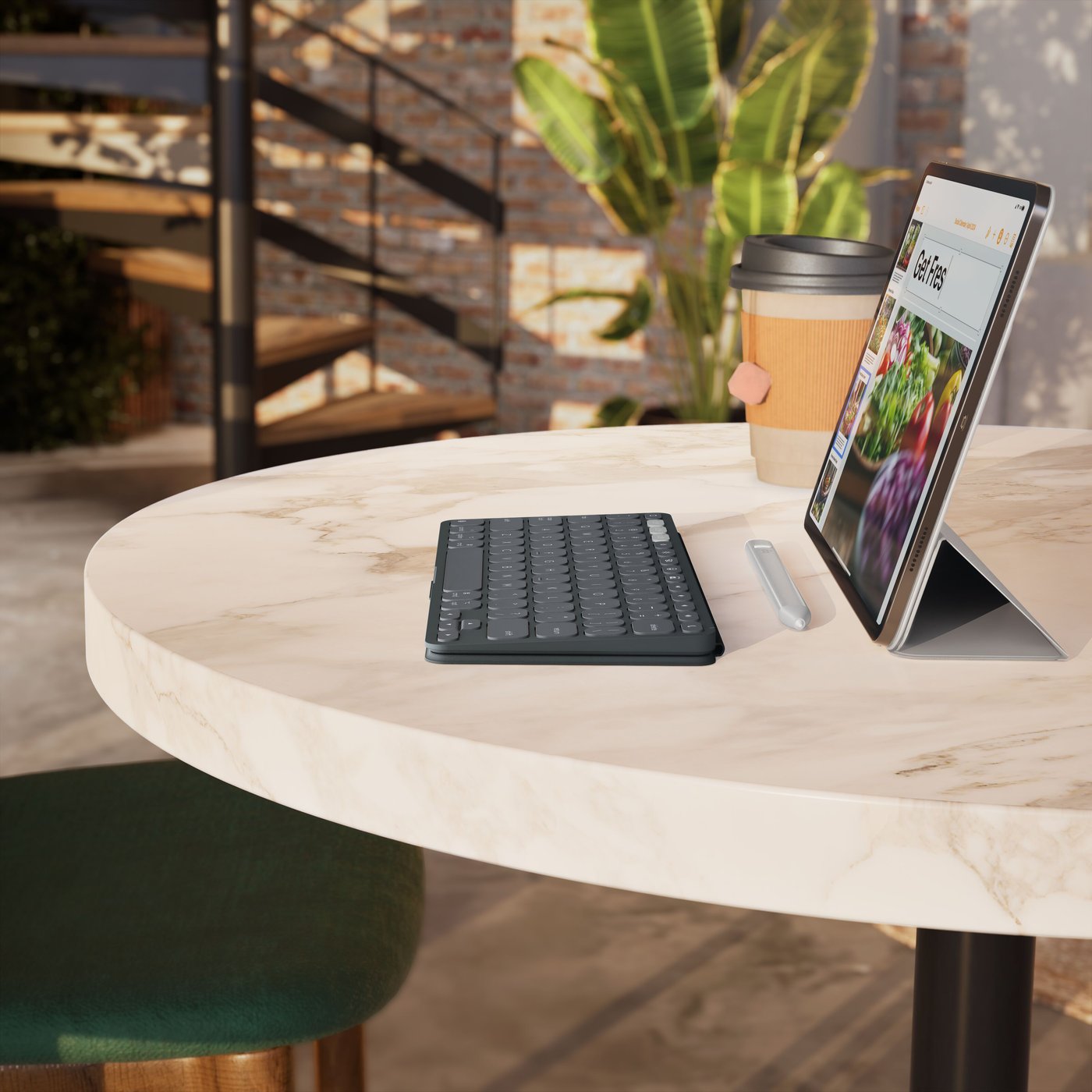 Logitech Keys-To-Go 2 Portabelt Bluetooth-tangentbord