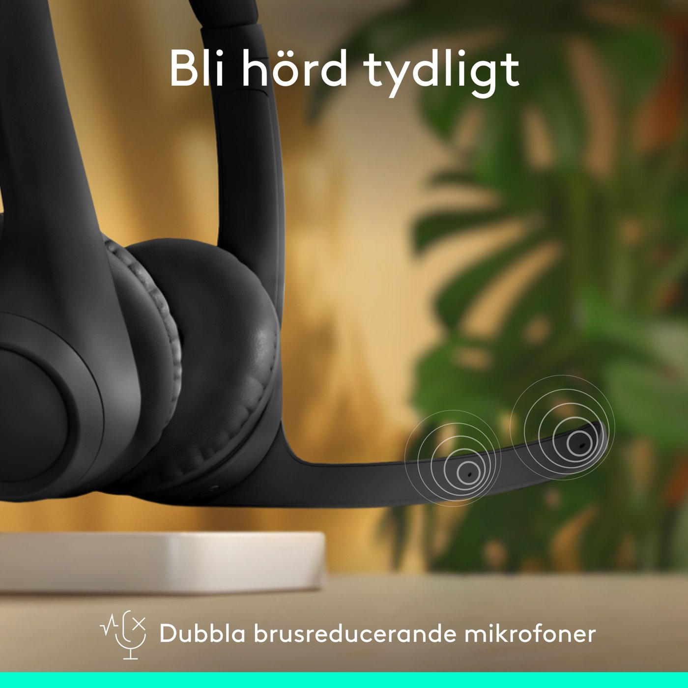 Logitech Zone 300 Trådlöst headset Graphite