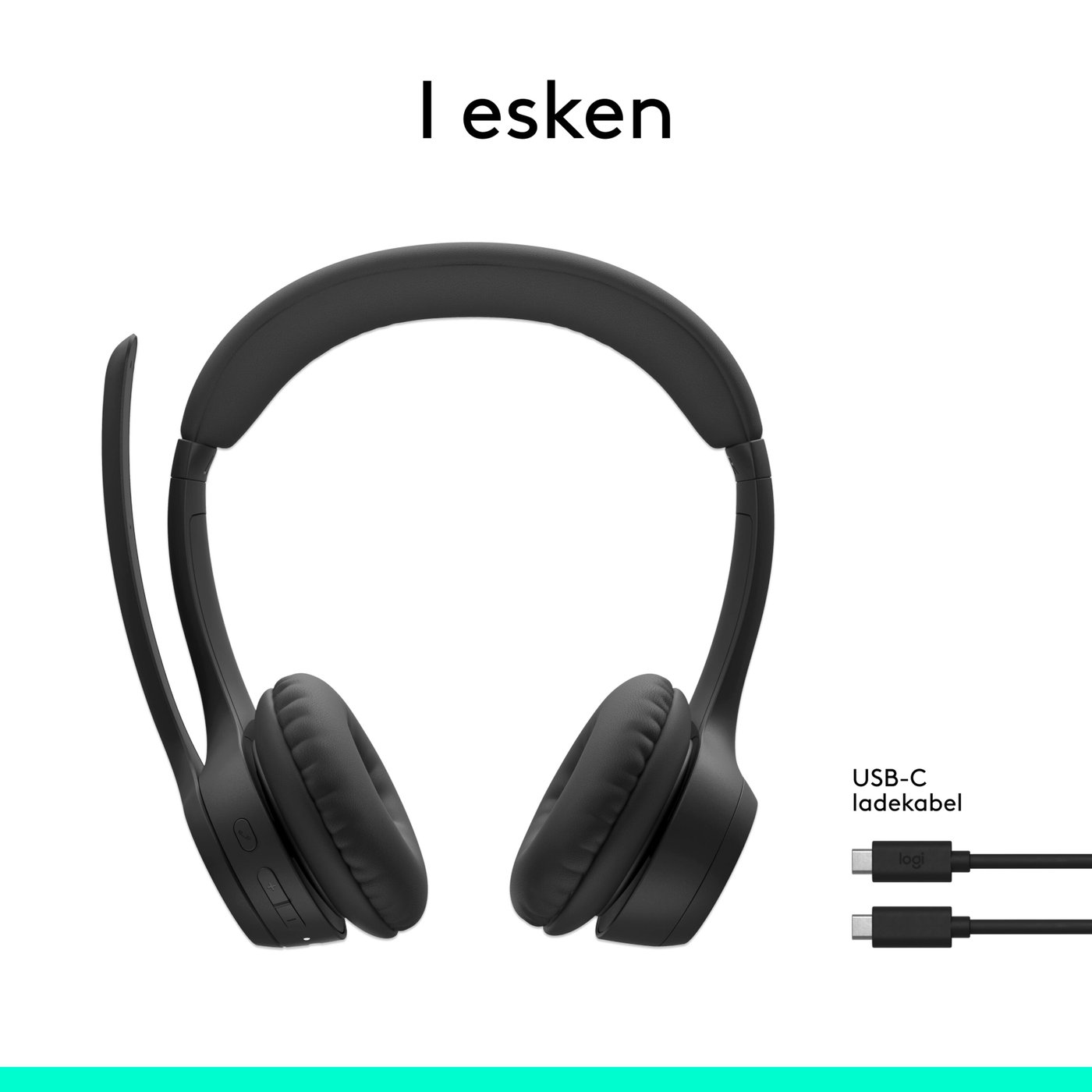 Logitech Zone 300 Trådløst headset Graphite