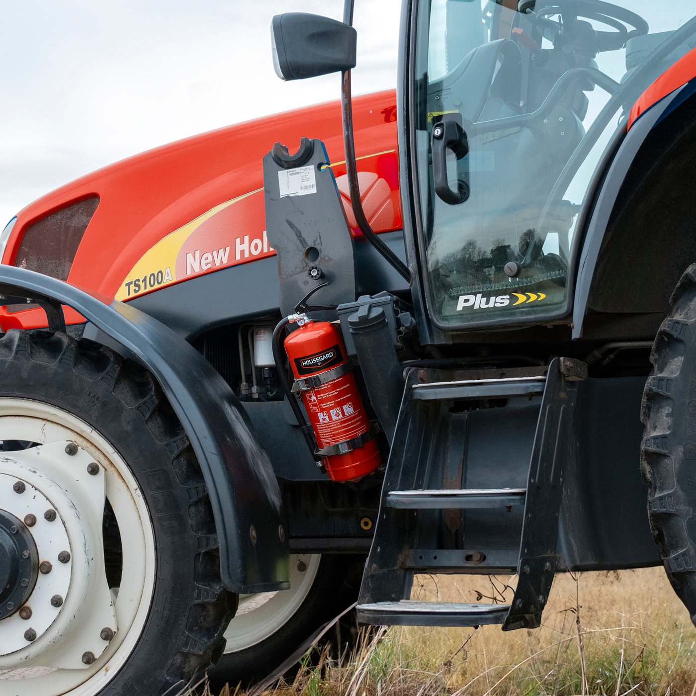 Housegard Brannslukker med pulver 6 kg - Rød