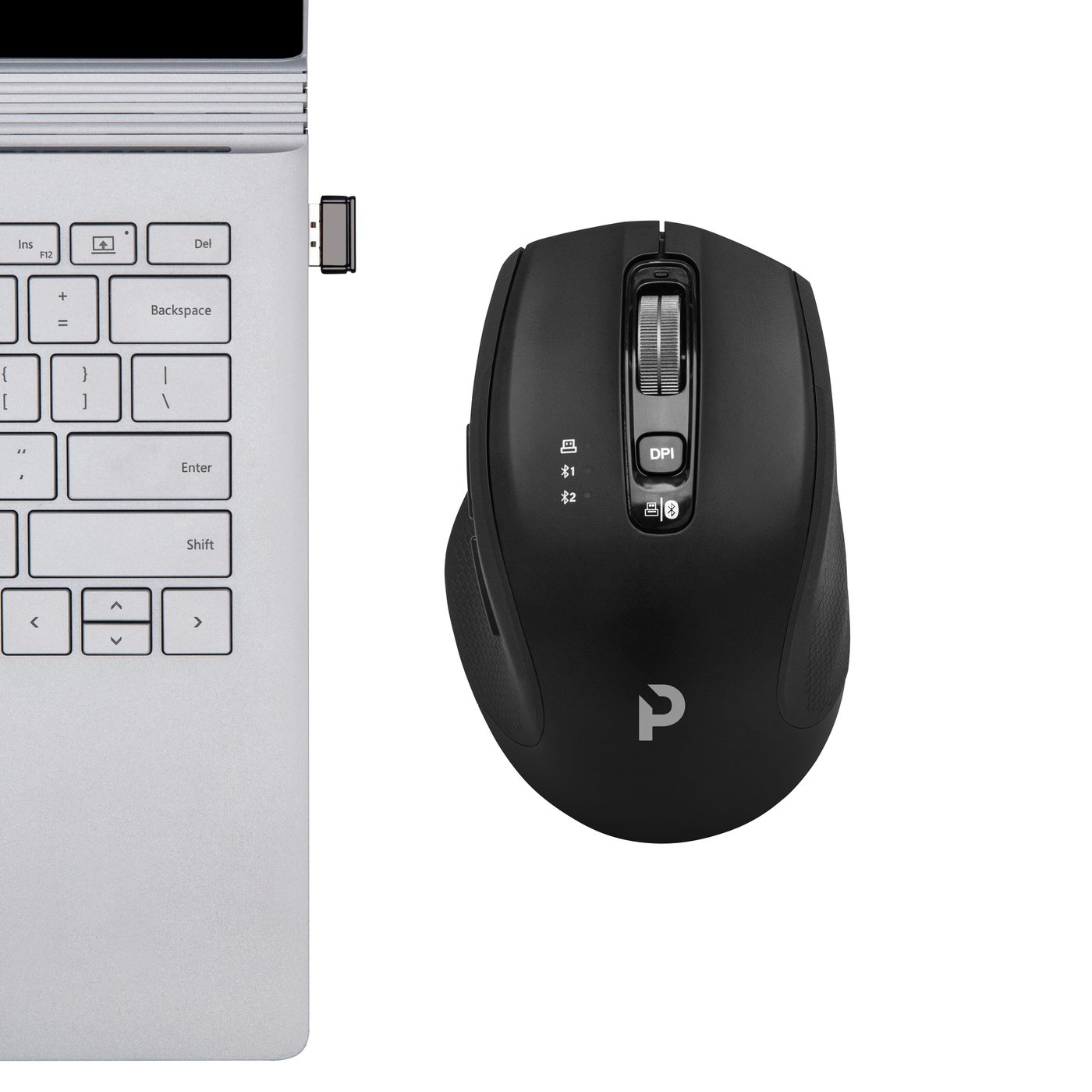 Plexgear MK1002 Silent laddningsbar Bluetooth-mus