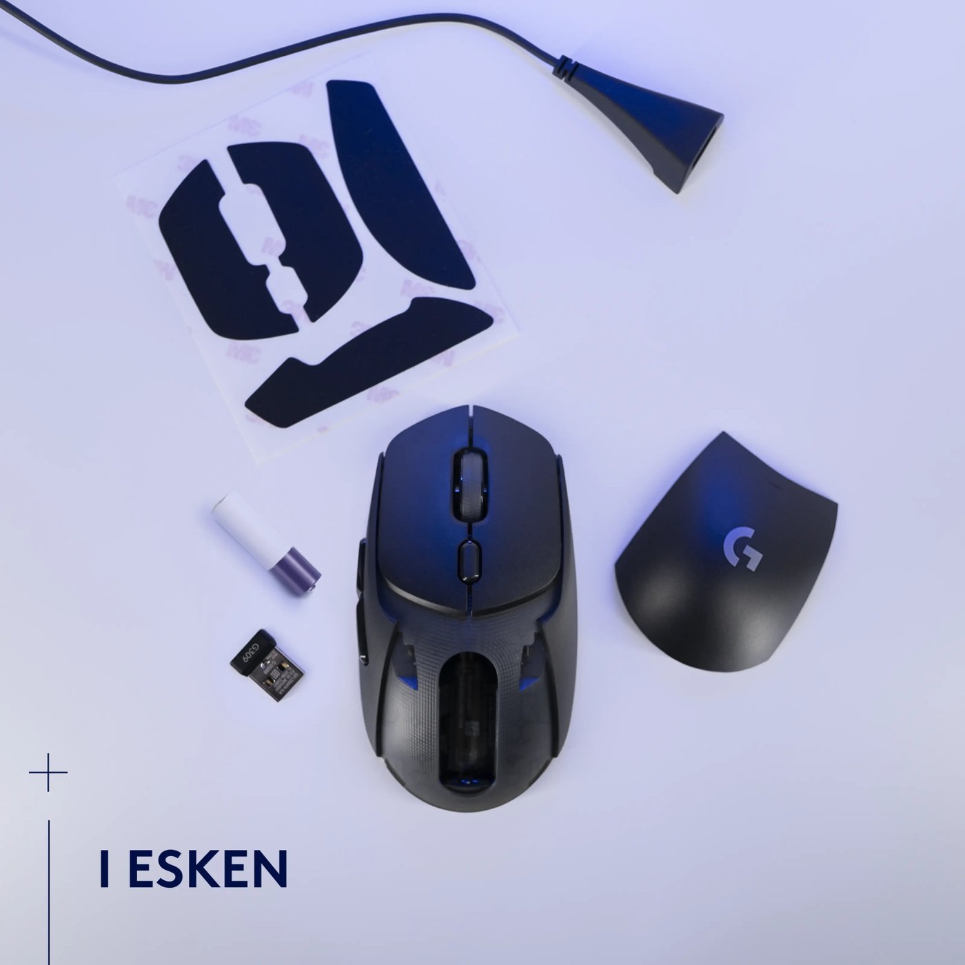 Logitech G G309 Lightspeed Trådløs datamus Svart