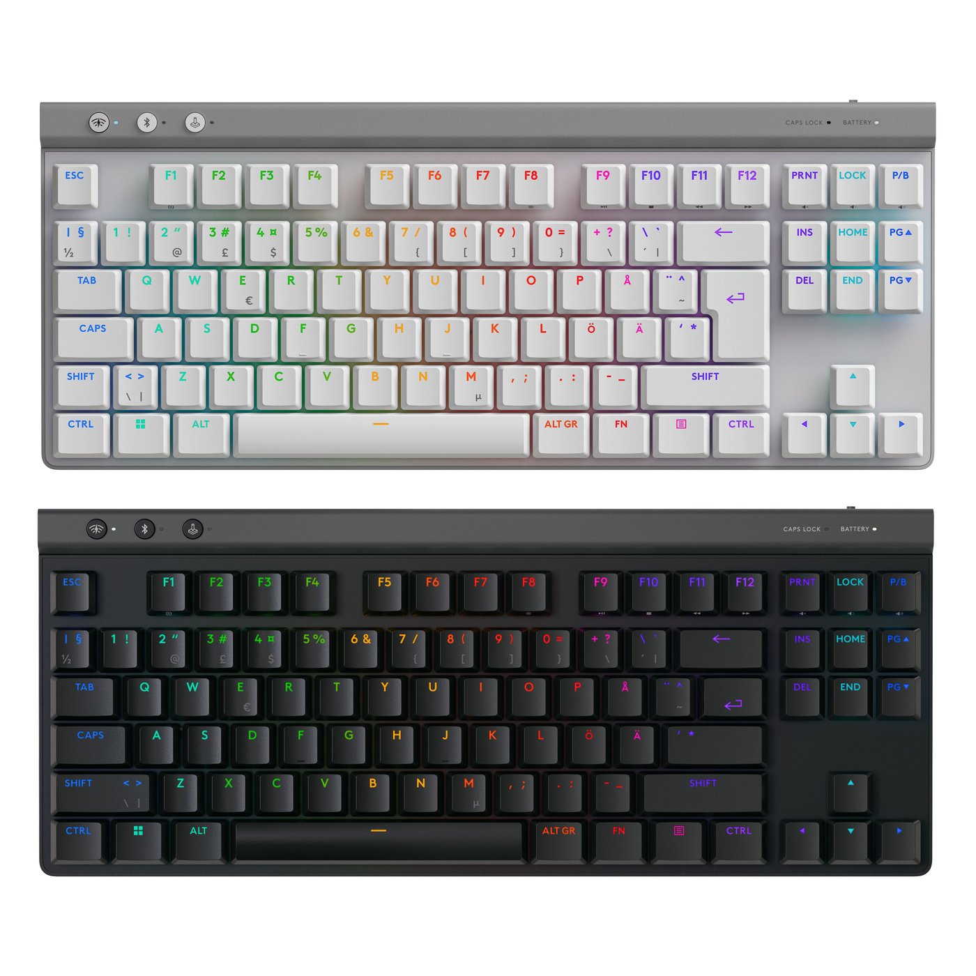 Logitech G515 Lightspeed TKL Tactile Svart