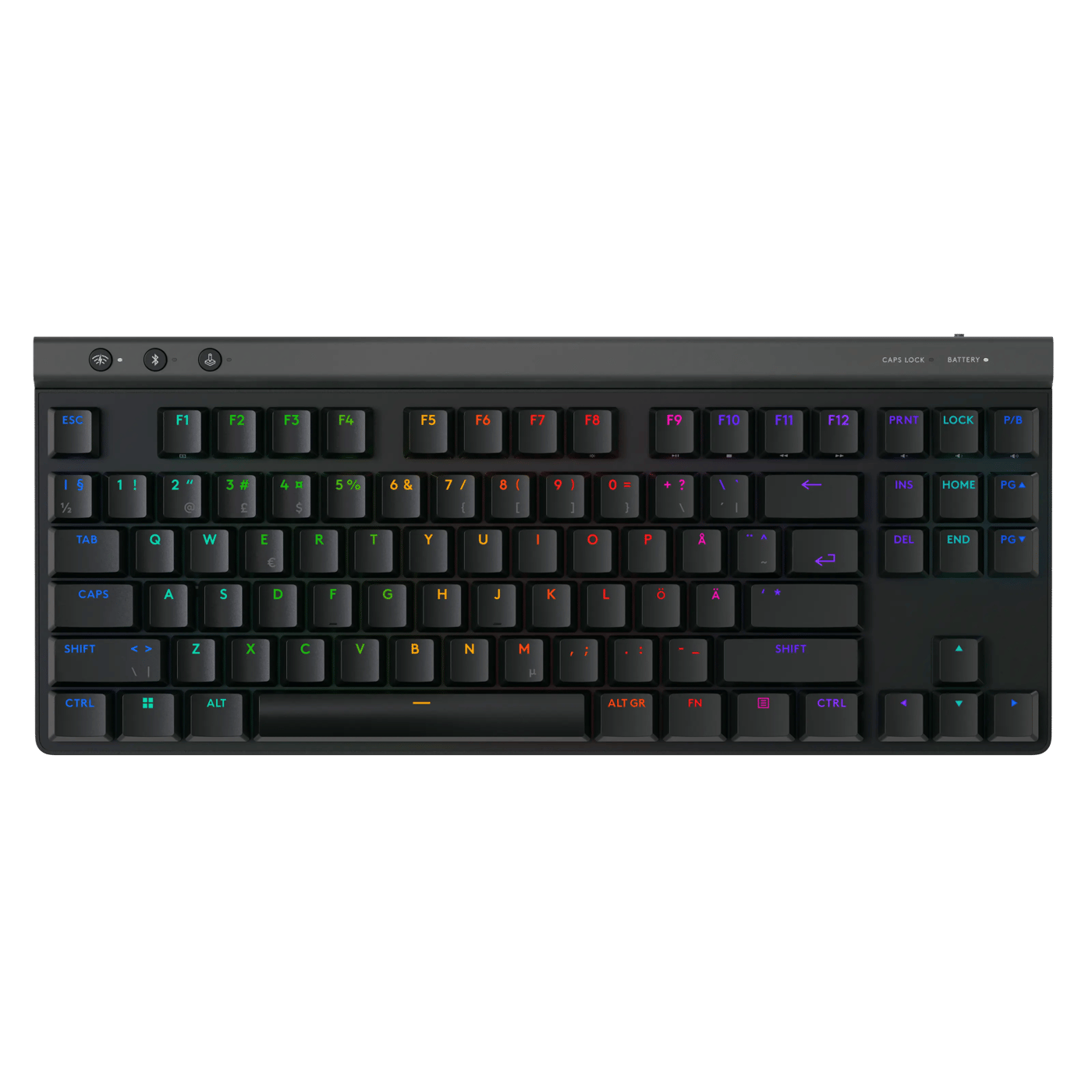 Logitech G515 Lightspeed TKL Tactile Svart