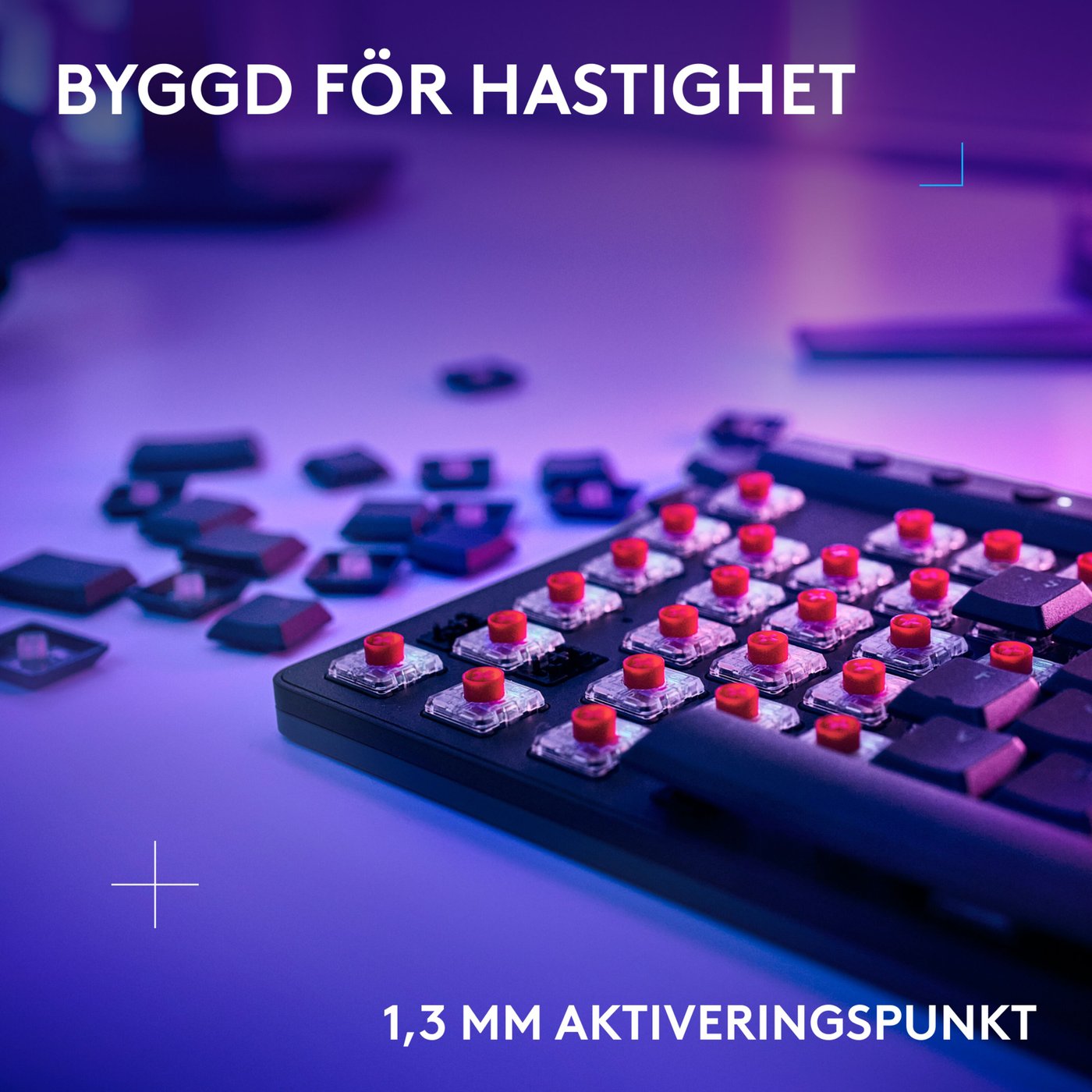 Logitech G515 Lightspeed TKL Tactile Svart