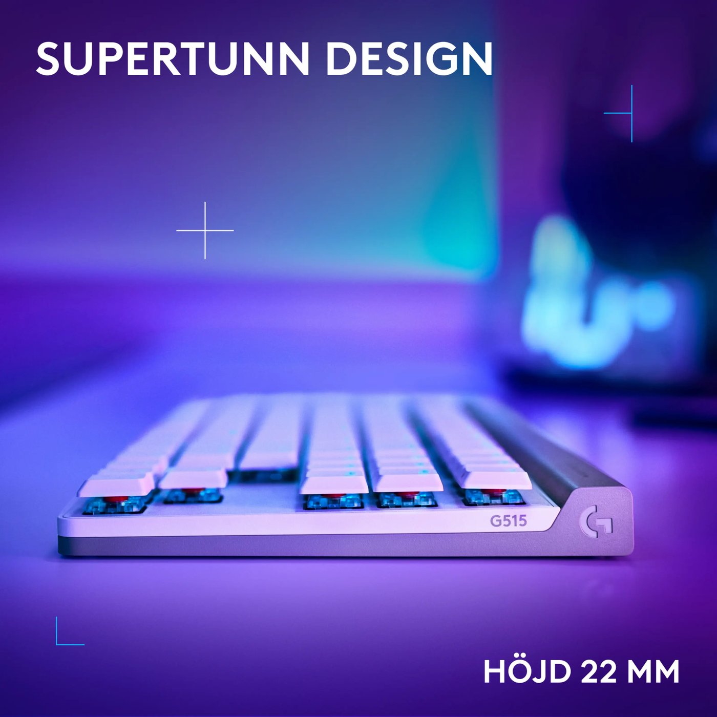 Logitech G515 Lightspeed TKL Tactile Vit