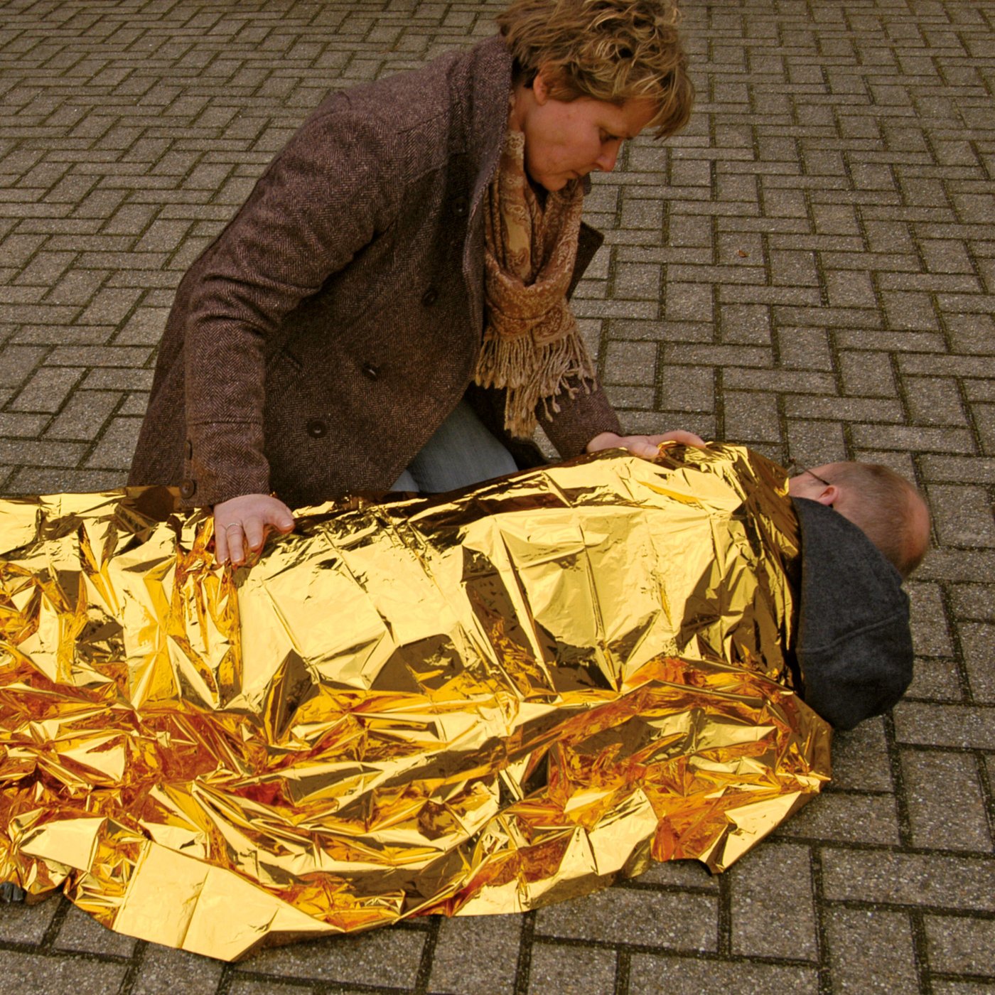 Nødteppe i termofolie 1-pack