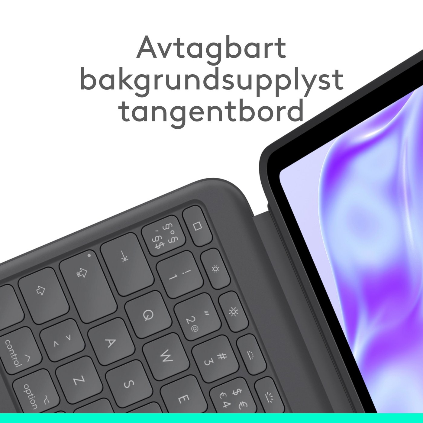 Logitech Logitech Combo Touch för iPad Pro 13” (M4, 2024)
