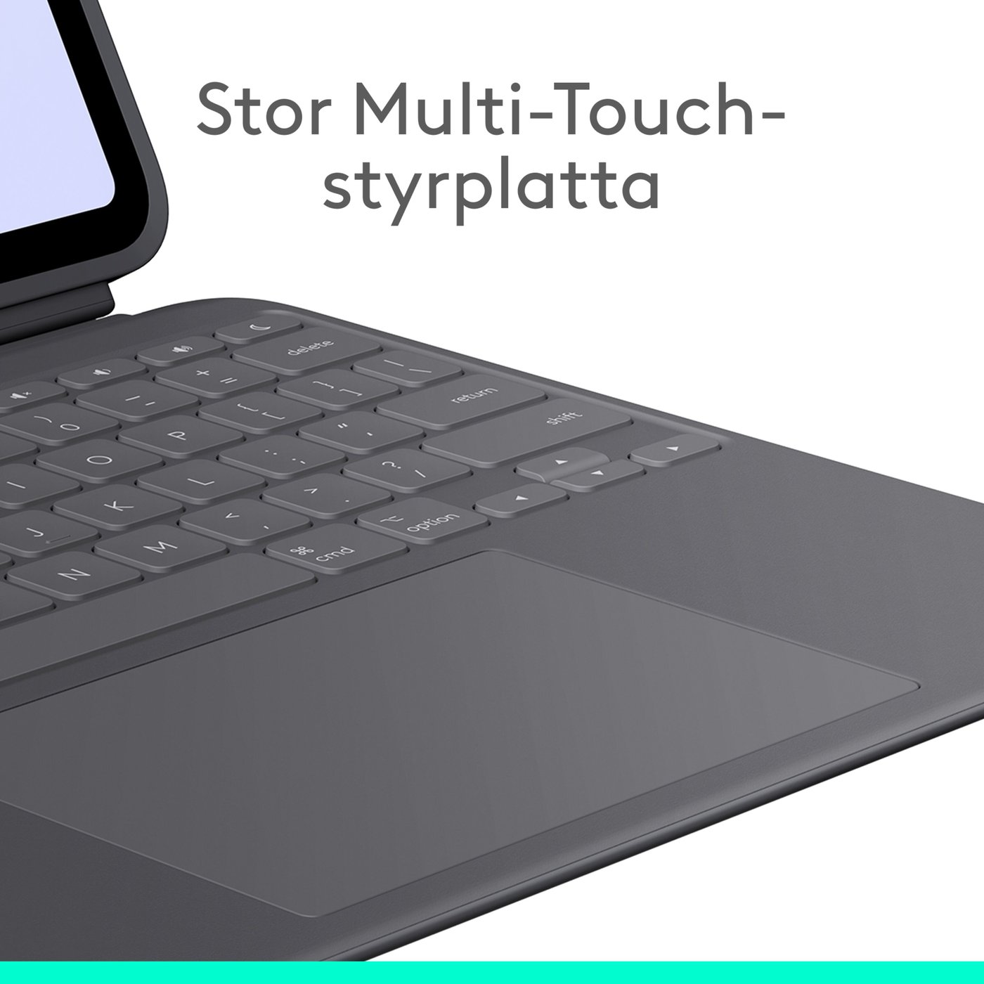 Logitech Logitech Combo Touch för iPad Pro 13” (M4, 2024)