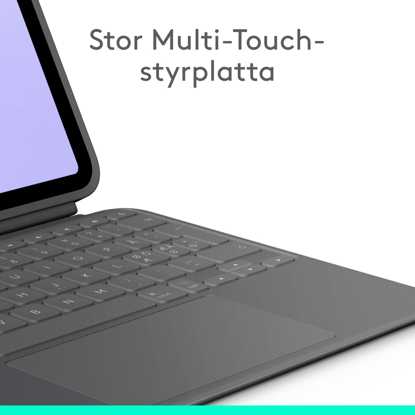 Logitech Logitech Combo Touch för iPad Pro 11" (M4, 2024)