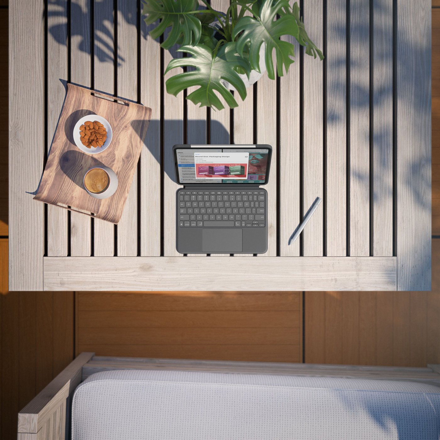 Logitech Logitech Combo Touch för iPad Pro 11" (M4, 2024)