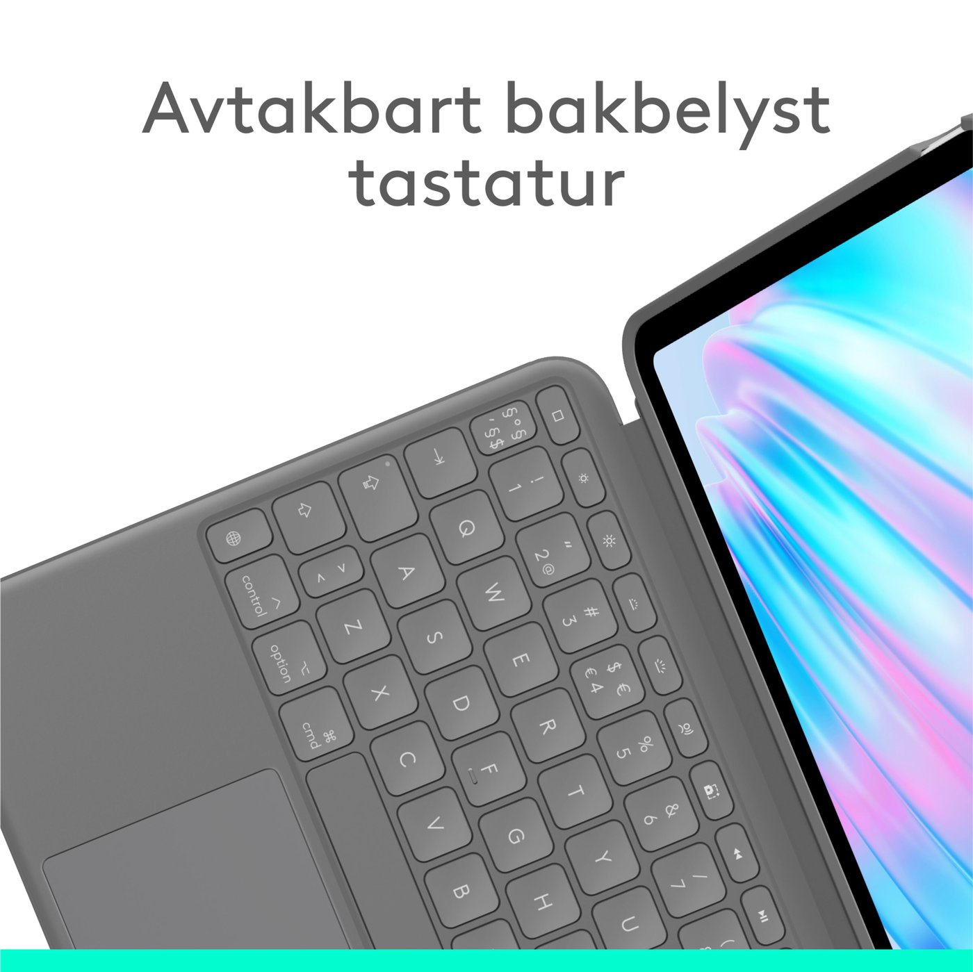 Logitech Combo Touch til iPad Air 11'' (M2 og gen. 5)