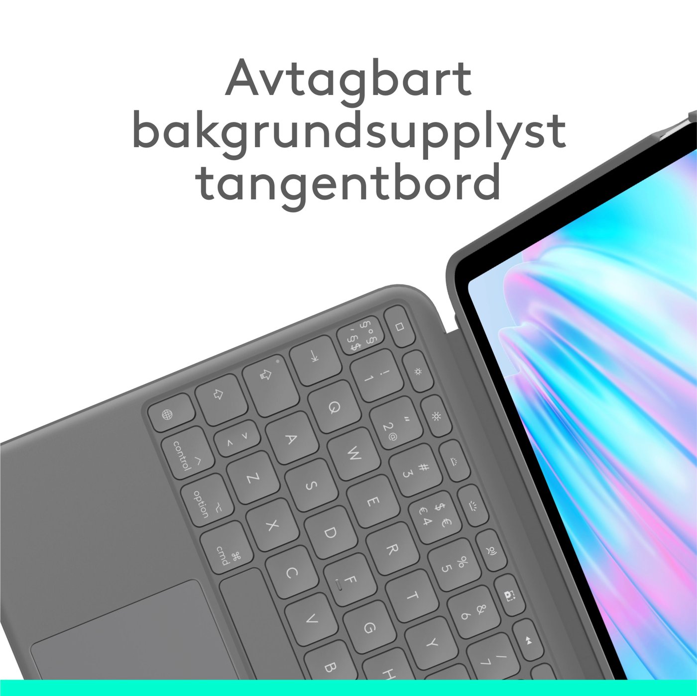 Logitech Combo Touch till iPad Air 11'' (M2 och gen. 5)