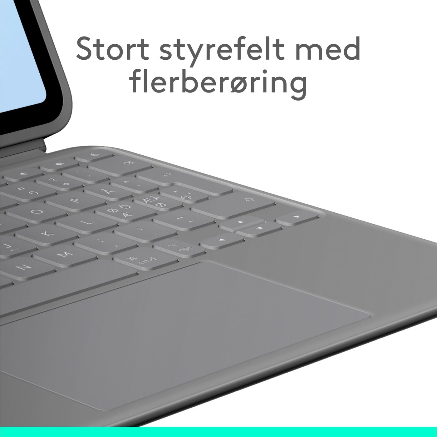 Logitech Combo Touch til iPad Air 11'' (M2 og gen. 5)