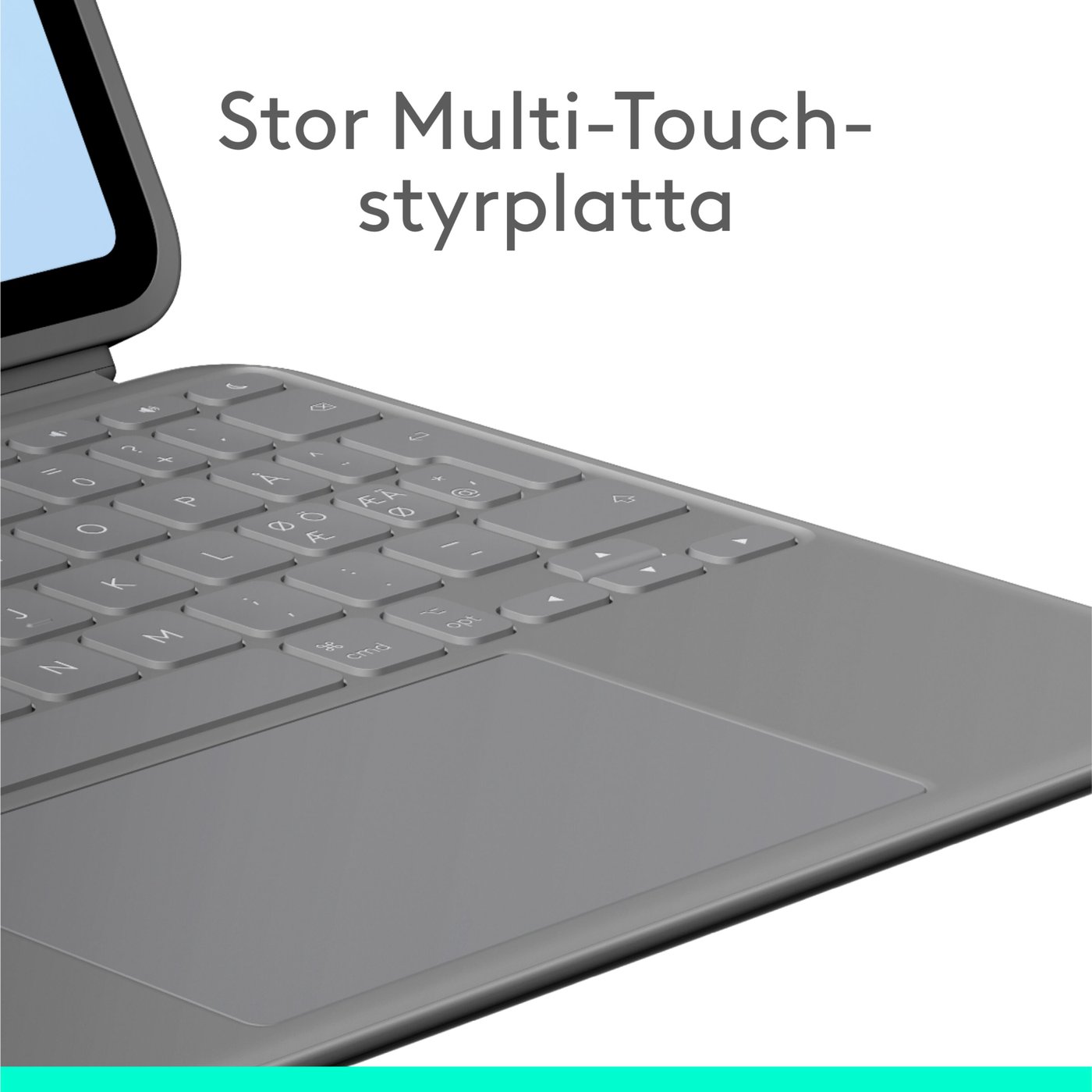 Logitech Combo Touch till iPad Air 11'' (M2 och gen. 5)