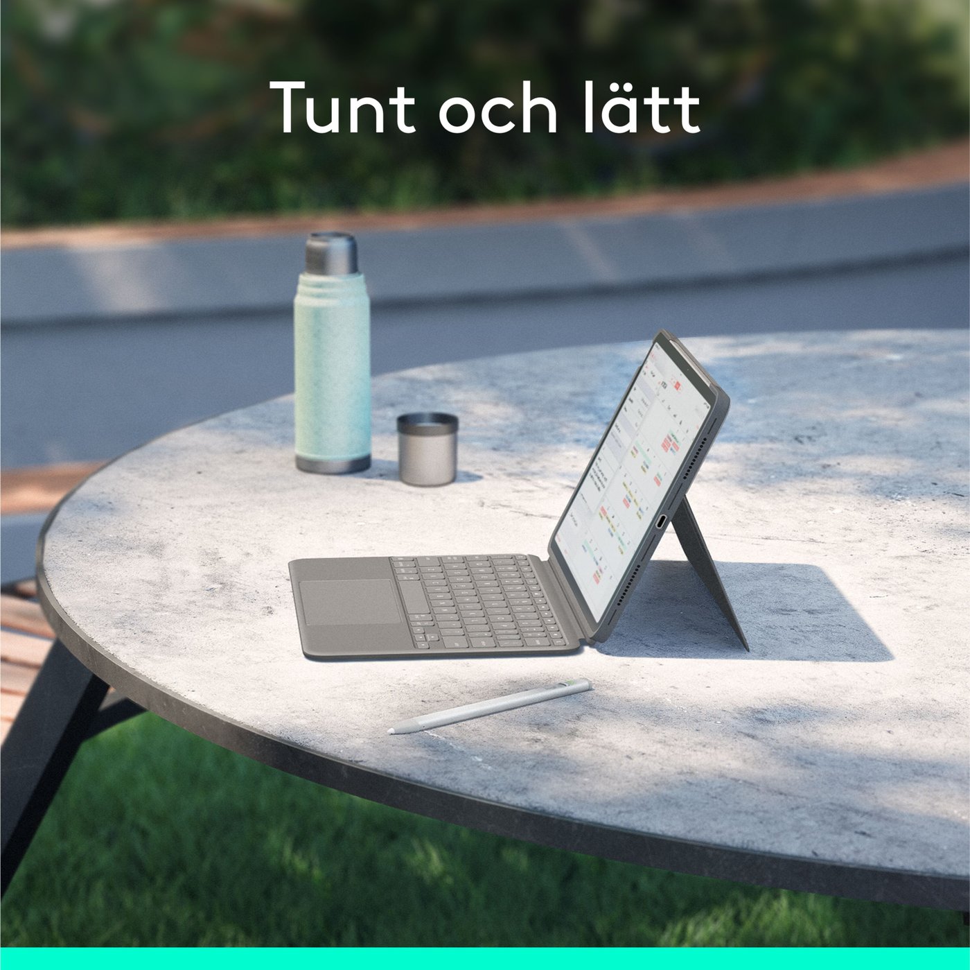 Logitech Combo Touch till iPad Air 11'' (M2 och gen. 5)