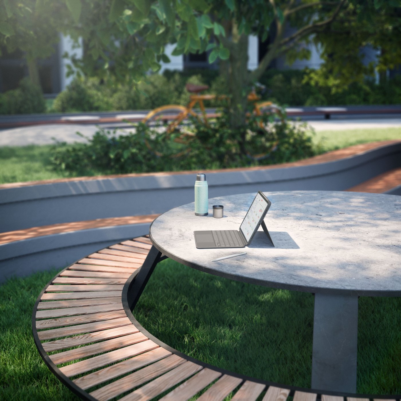 Logitech Combo Touch til iPad Air 11'' (M2 og gen. 5)