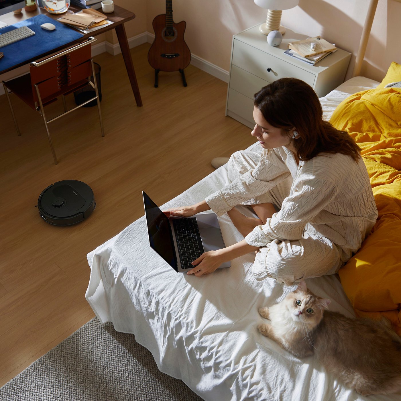 Roborock Qrevo S Helautomatisk robotstøvsuger Svart