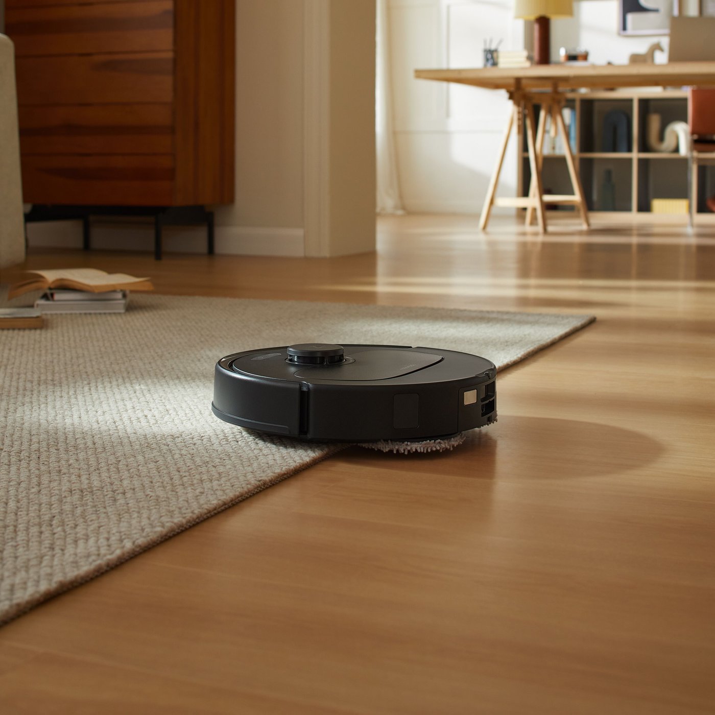 Roborock Qrevo S Helautomatisk robotstøvsuger Svart