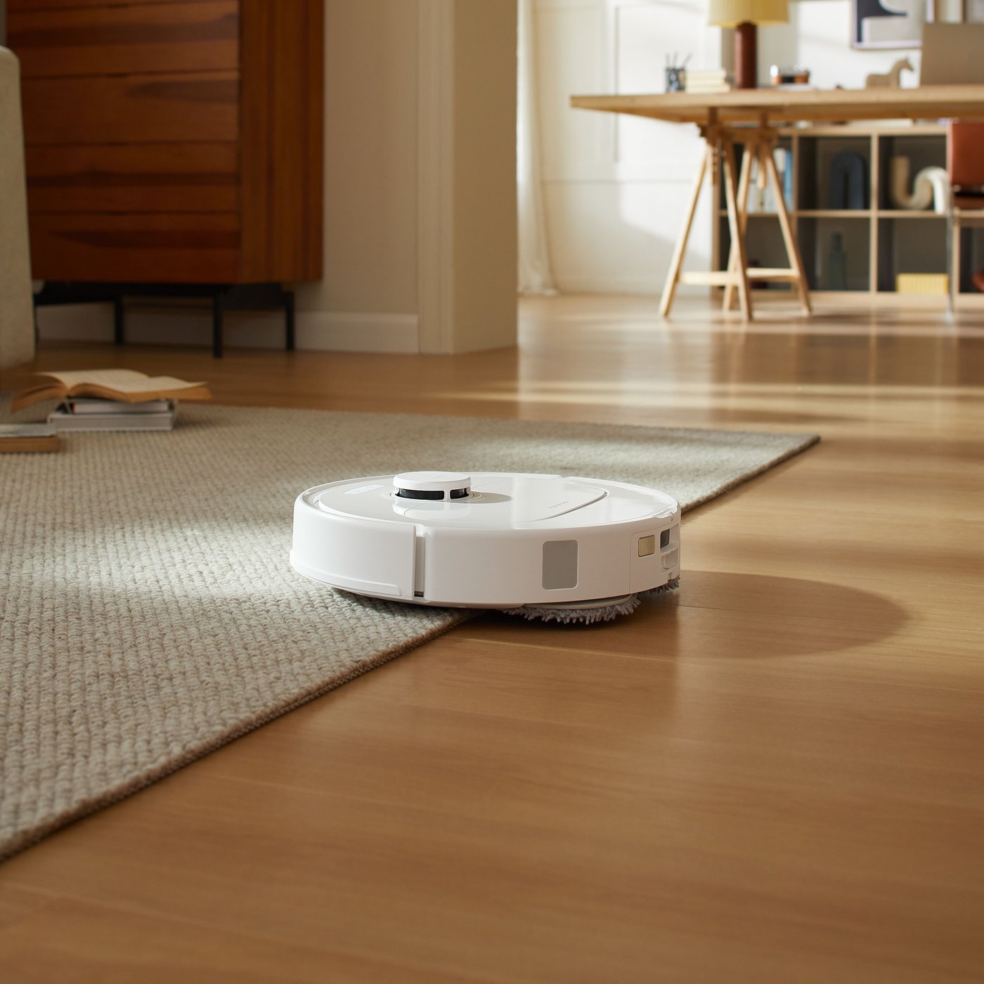 Roborock Qrevo S Helautomatisk robotdammsugare Vit