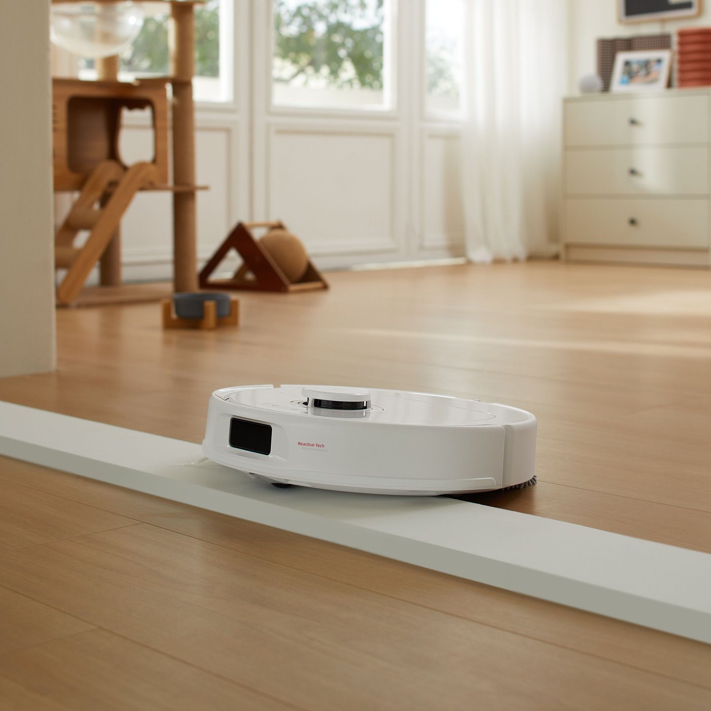 Roborock Qrevo S Helautomatisk robotdammsugare Vit