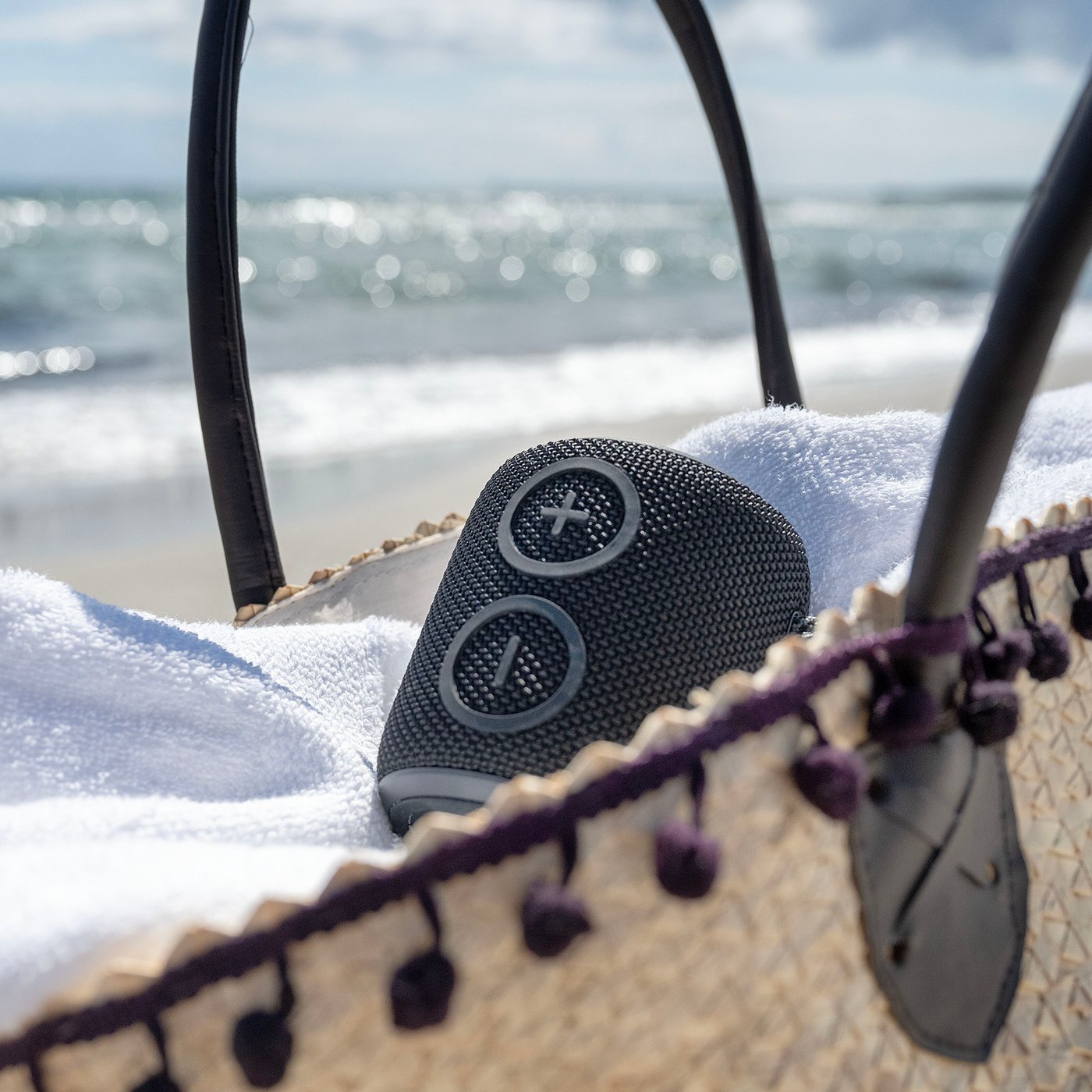 Nomadelic Loud 705 Vattentät Bluetooth-högtalare Svart