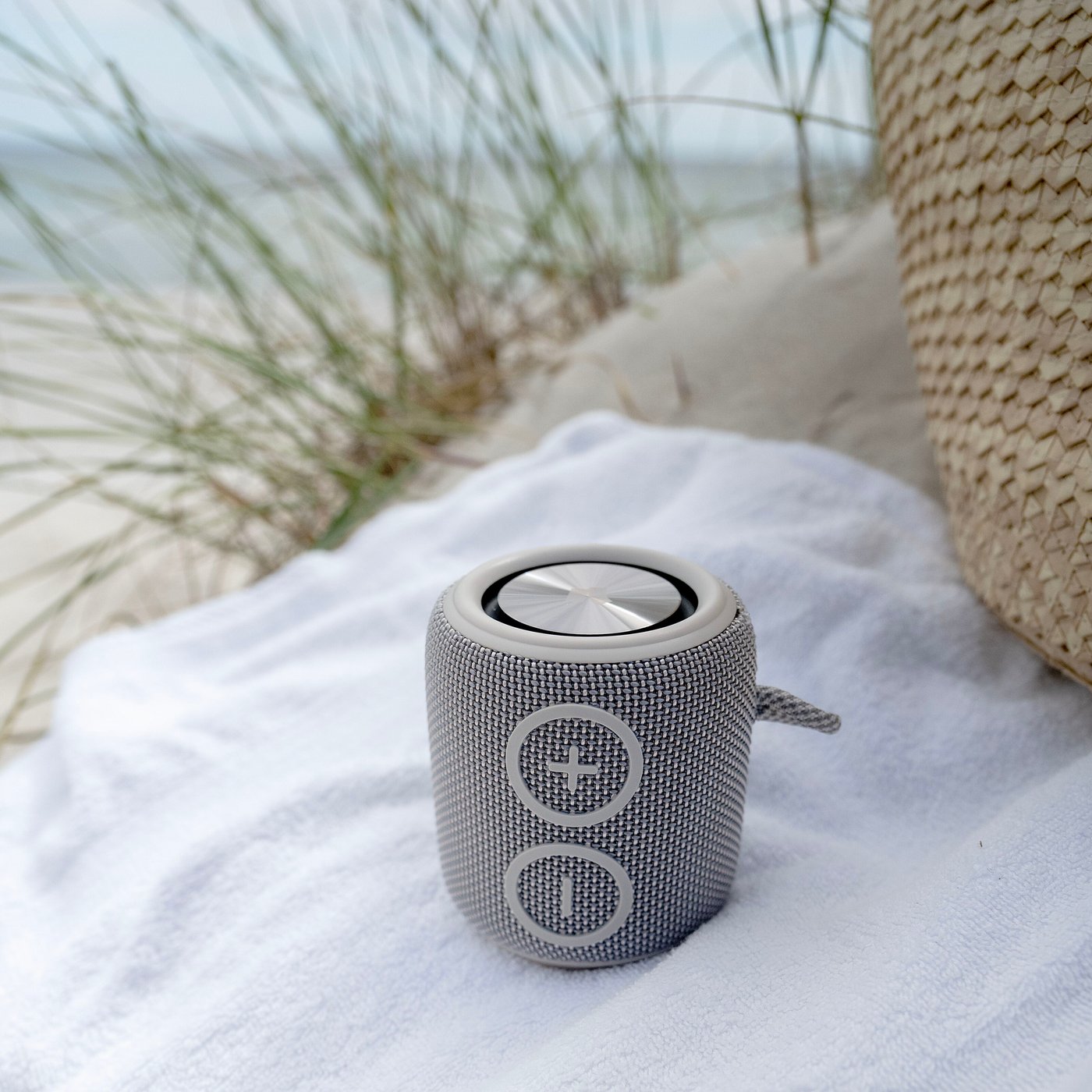 Nomadelic Loud 705 Vattentät Bluetooth-högtalare Grå