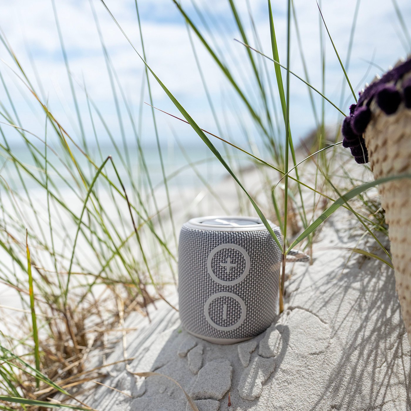 Nomadelic Loud 705 Vattentät Bluetooth-högtalare Grå