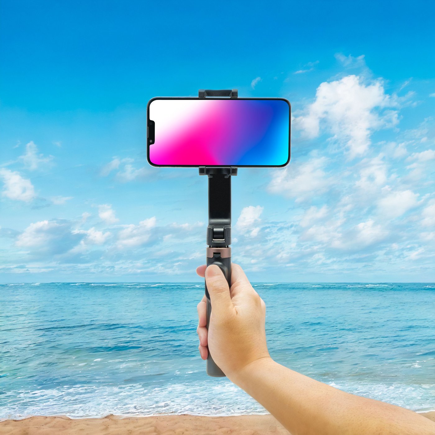 Linocell Selfiepinne med gimbal gen. 2