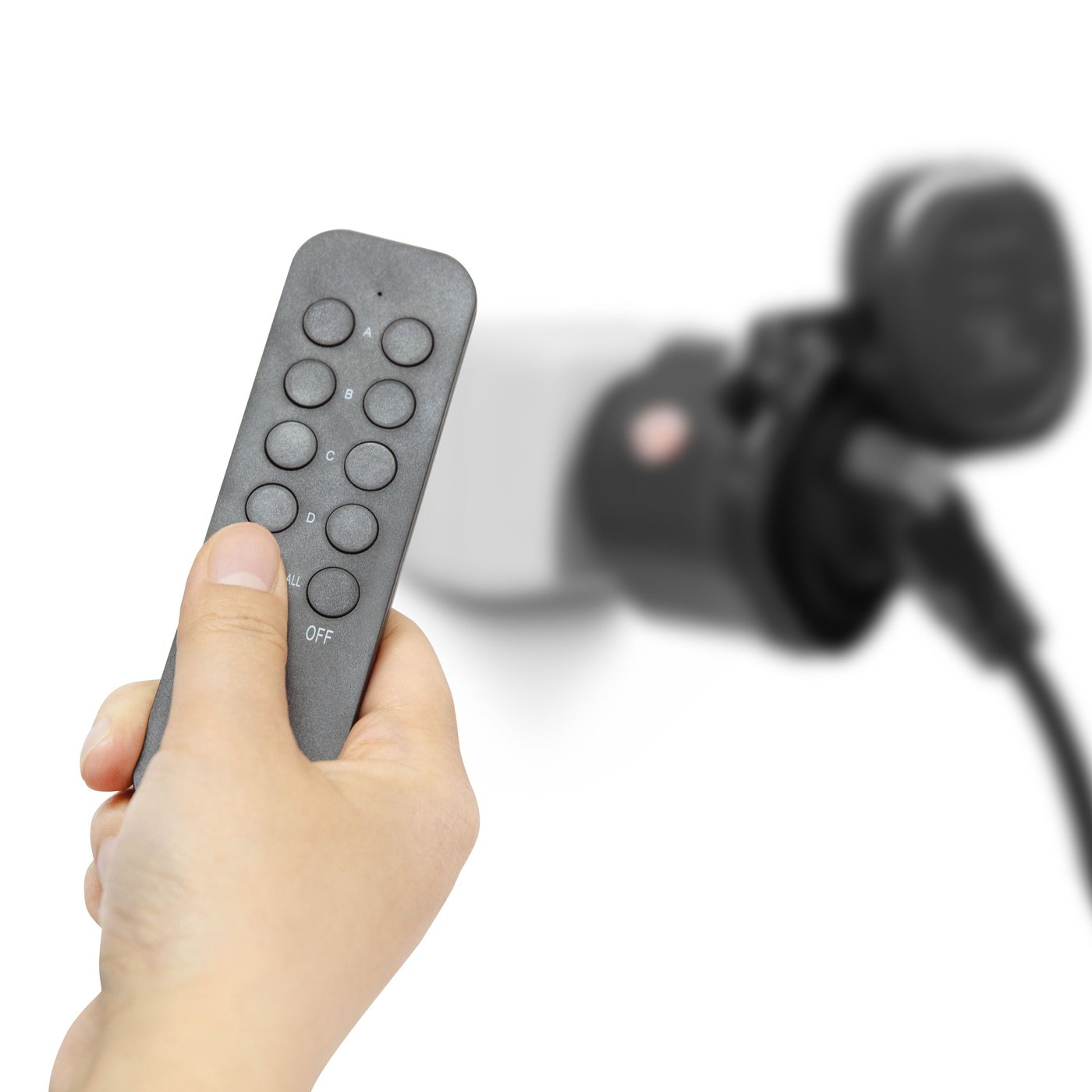 Cleverio Mini-fjernstrømbryter for utendørsbruk 3680W 2-pk