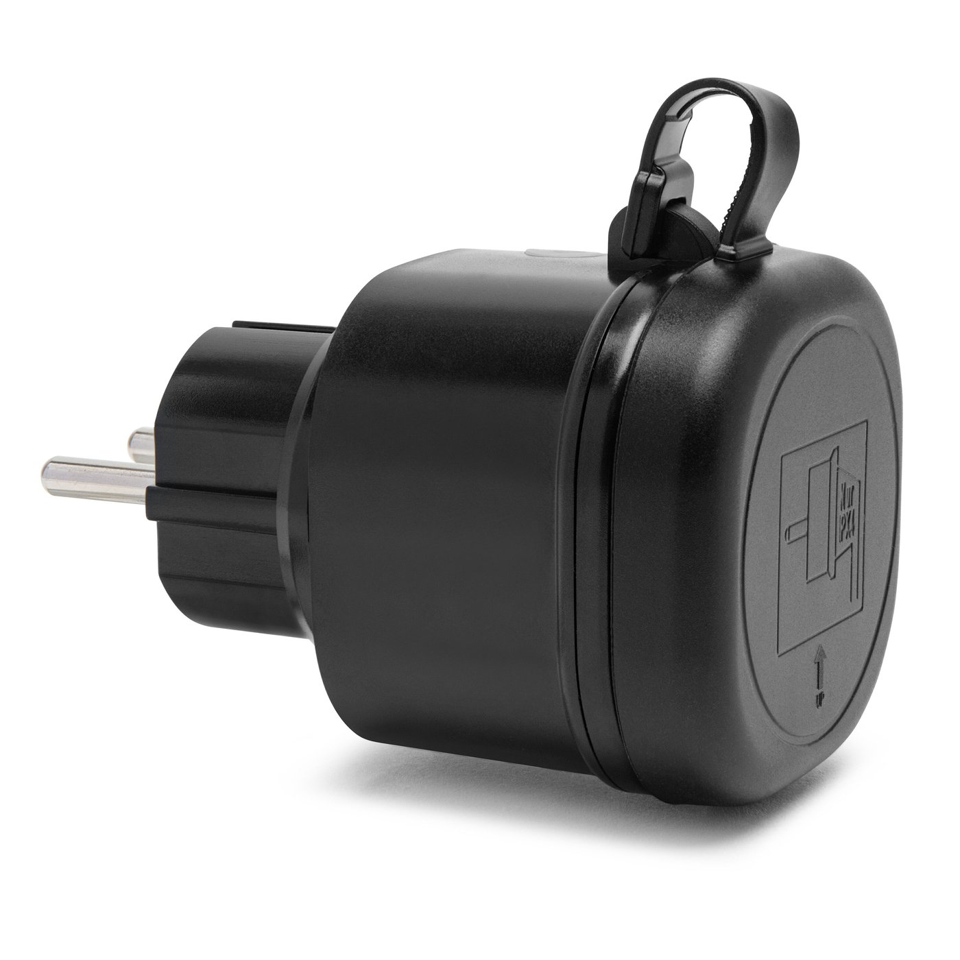 Cleverio Mini-fjernstrømbryter for utendørsbruk 3680W 2-pk