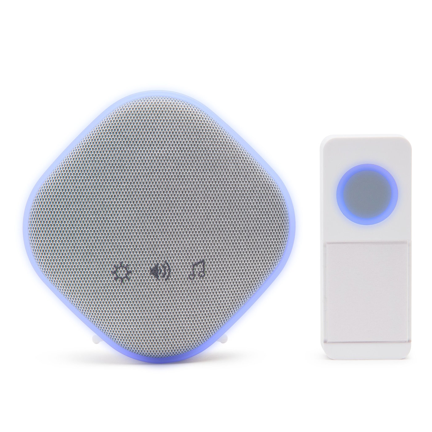 Cleverio Trådlös dörrklocka med tryckknapp