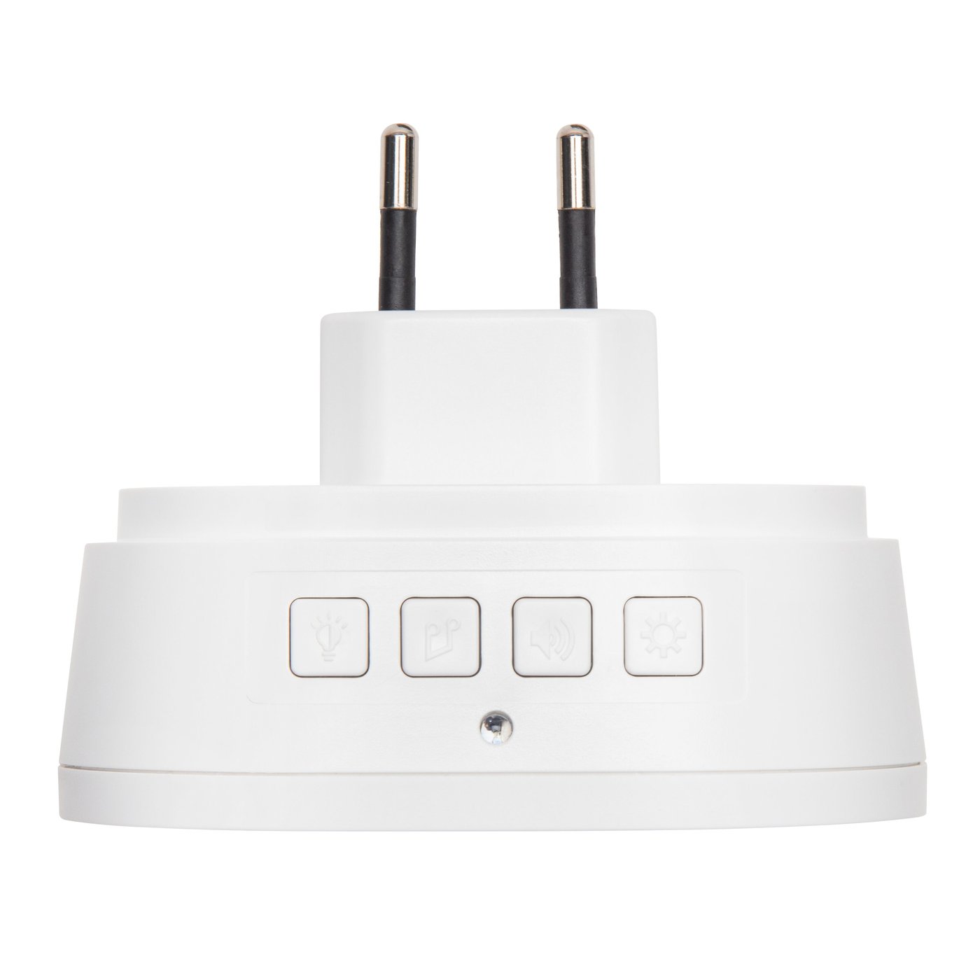 Cleverio Trådløs dørklokke (230 v) med kinetisk trykknapp