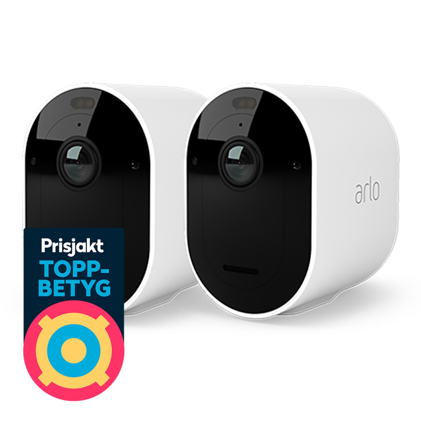 Arlo Pro 5 Spotlight Trådlös Övervakningskamera 2-pack