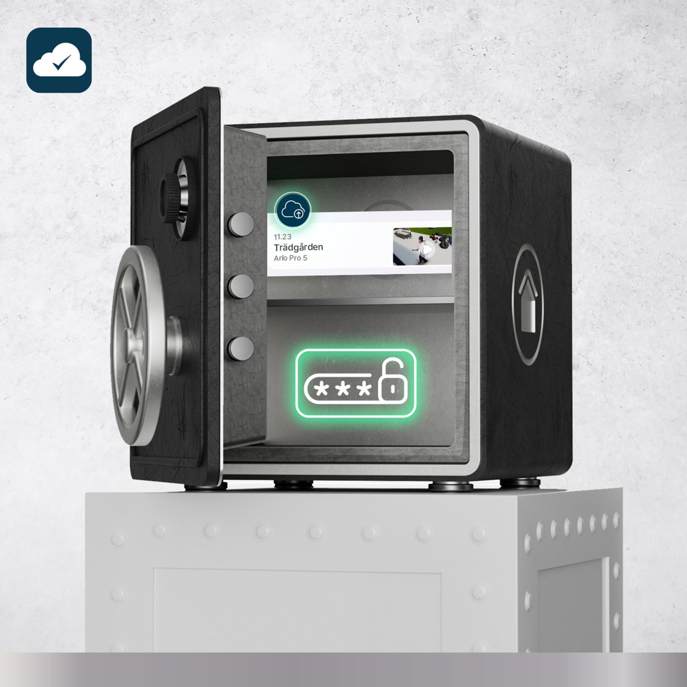 Arlo Pro 5 Spotlight Trådlös Övervakningskamera 4-pack