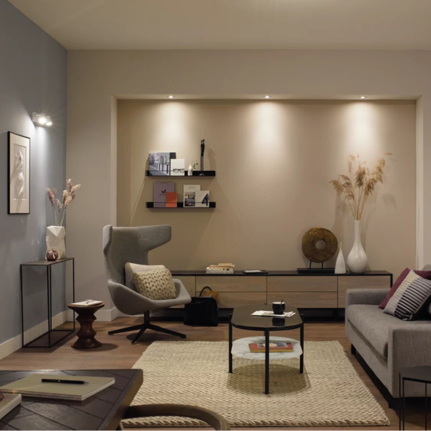 Philips Hue White Ambiance Smart LED-lampa GU10 400 lm 2-pack