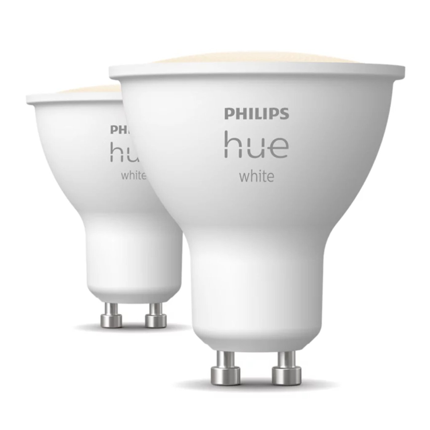 Philips Hue White Smart LED-lampa GU10 400 lm 2-pack