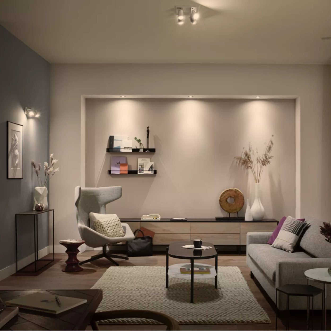 Philips Hue White Smart LED-lampa GU10 400 lm 2-pack