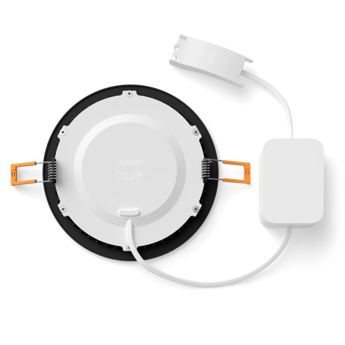 Philips Hue Slank innfelt belysning Ø170 mm Svart