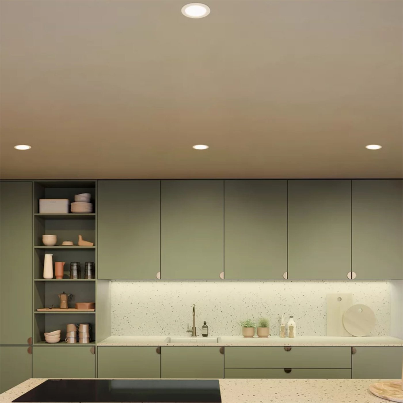 Philips Hue Slank innfelt belysning Ø170 mm Hvit