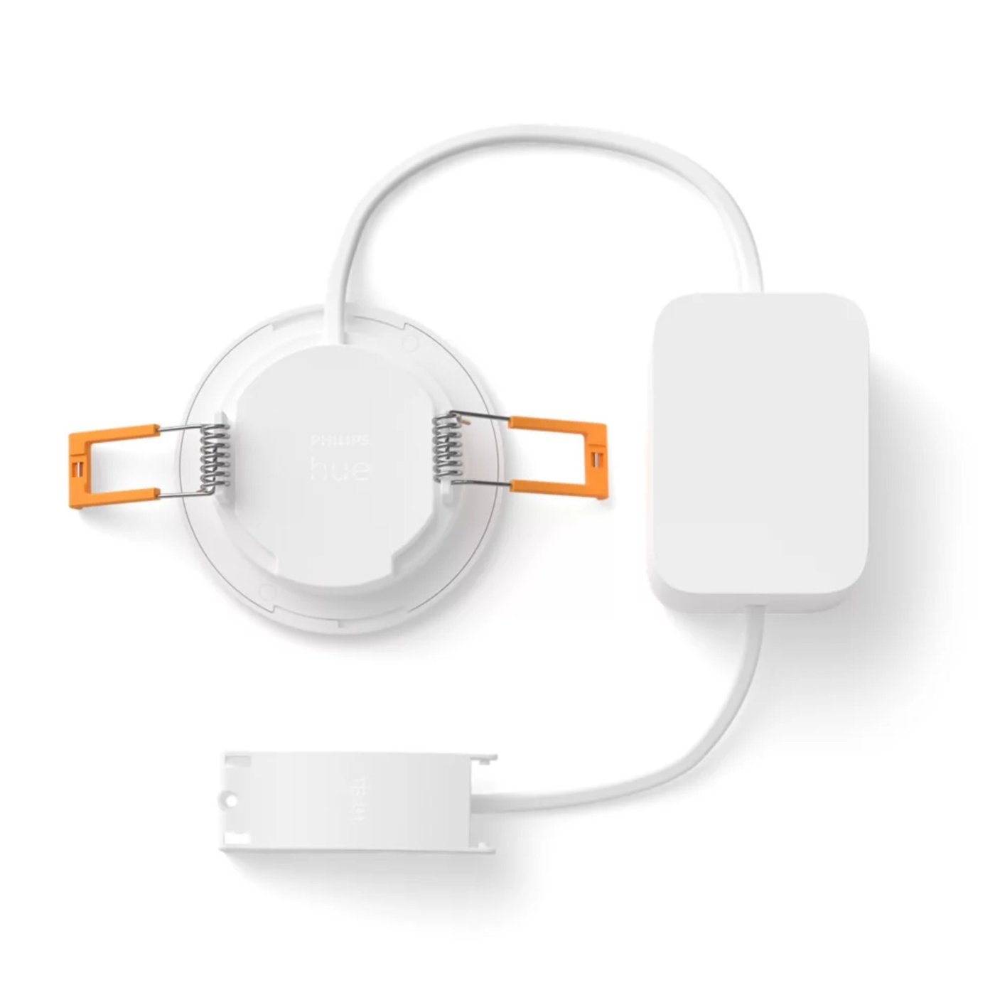 Philips Hue Slank innfelt belysning Ø90 mm Hvit