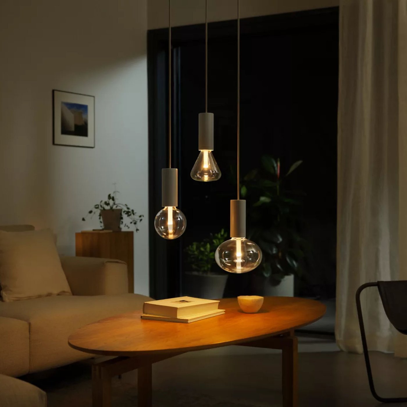 Philips Hue Lightguide G125 E27 smart kuleformet LED-pære 500 lm