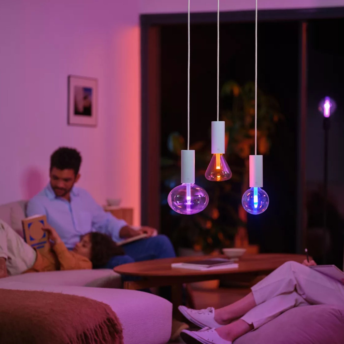 Philips Hue Lightguide G125 E27 smart kuleformet LED-pære 500 lm
