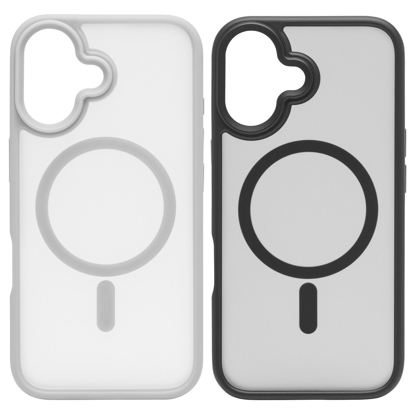 Linocell Hard Case Mobildeksel for iPhone 16 Svart