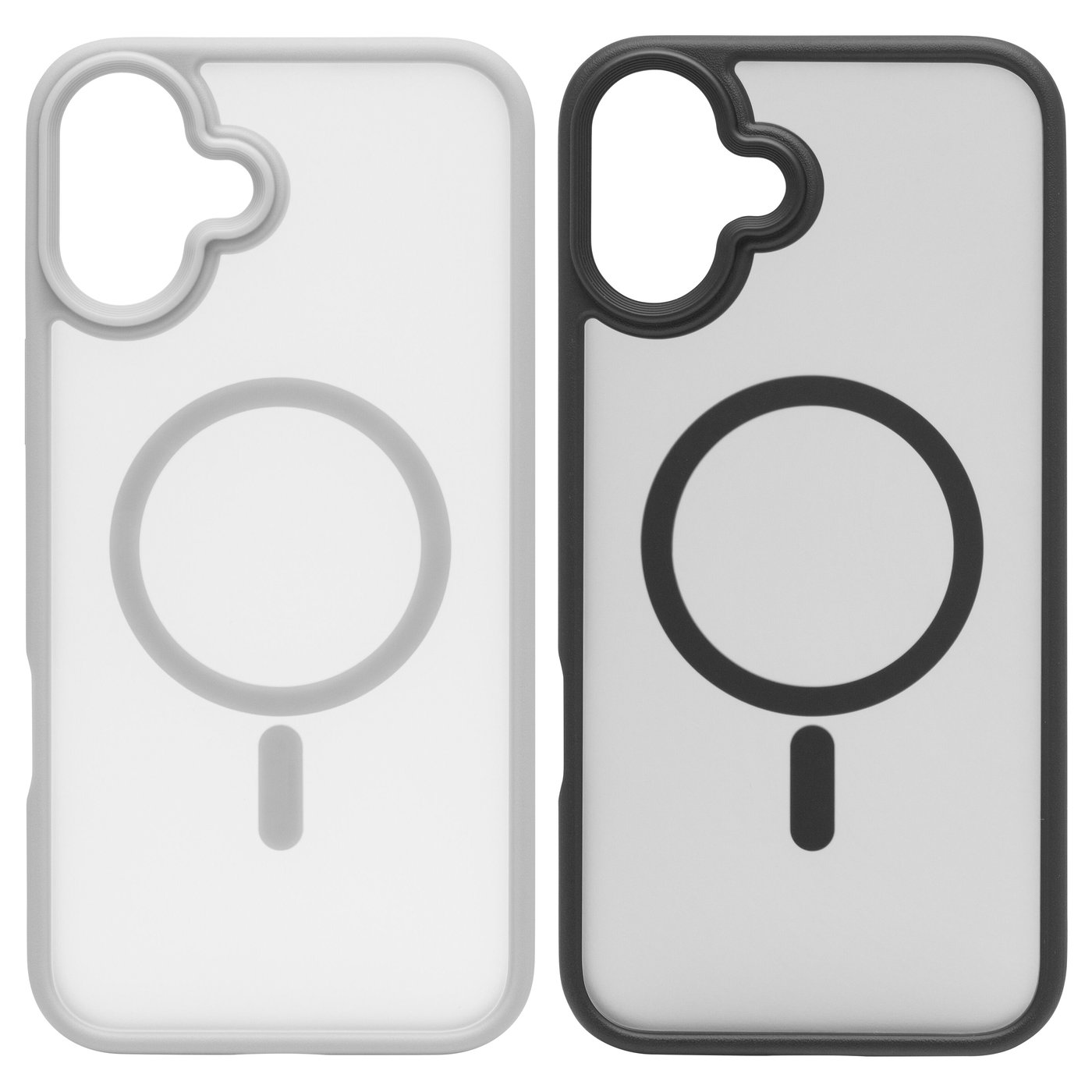 Linocell Hard Case Mobilskal för iPhone 16 Plus Svart