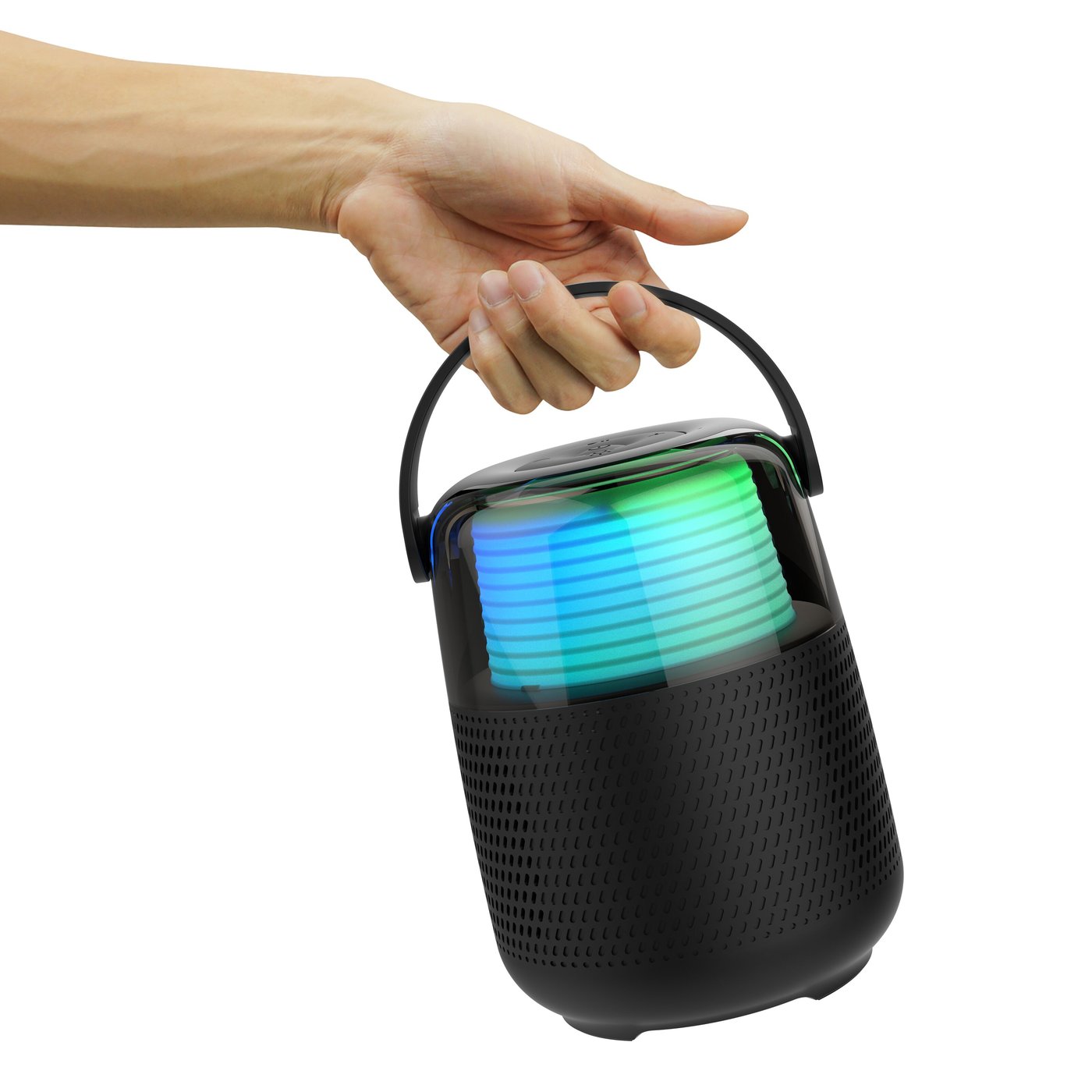 Rubicson Karaokehøyttaler med to trådløse mikrofoner