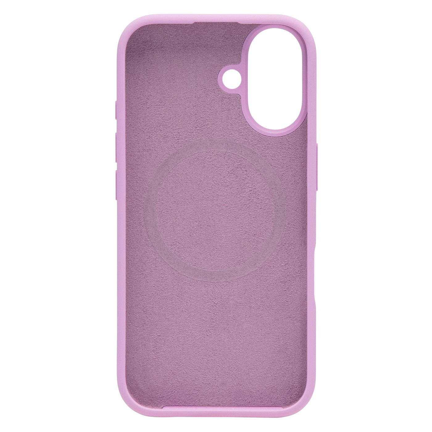 Linocell Rubber case for iPhone 16 Rosa
