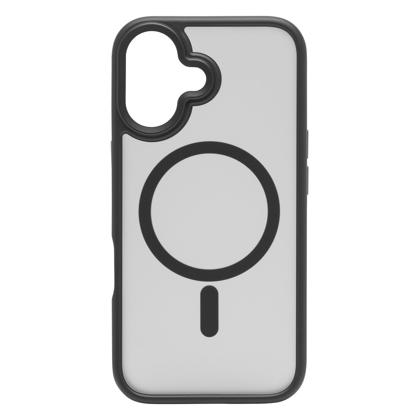 Linocell Hard Case Mobildeksel for iPhone 16 Svart