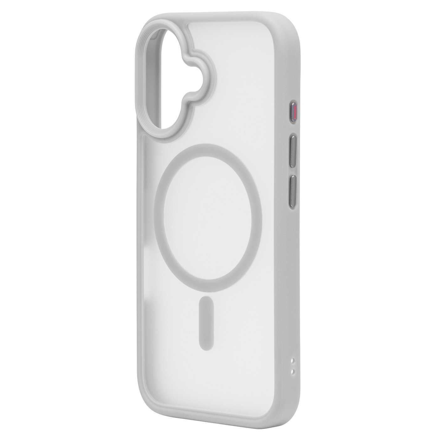 Linocell Hard Case Mobildeksel for iPhone 16 Grå